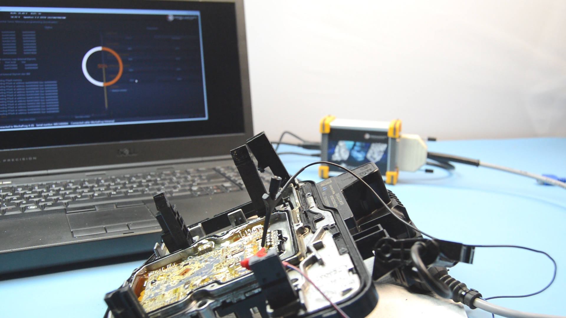 Software recovery from burned DQ200 