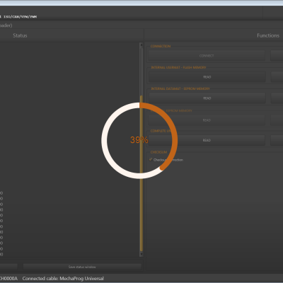 FDCT - Bench Mode reading